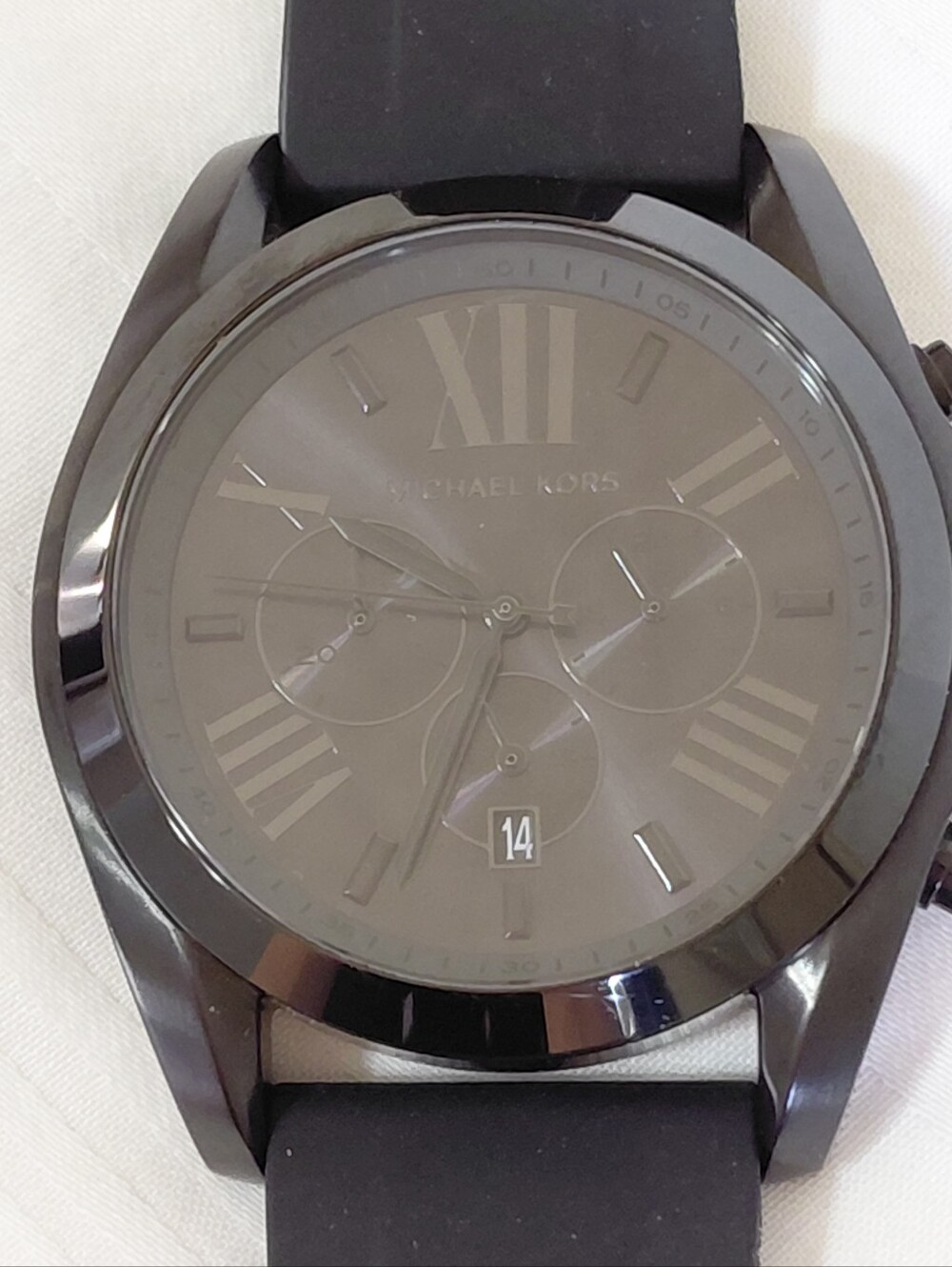 Michael Kors Black Bradshaw Watch - Picture 3 of 8
